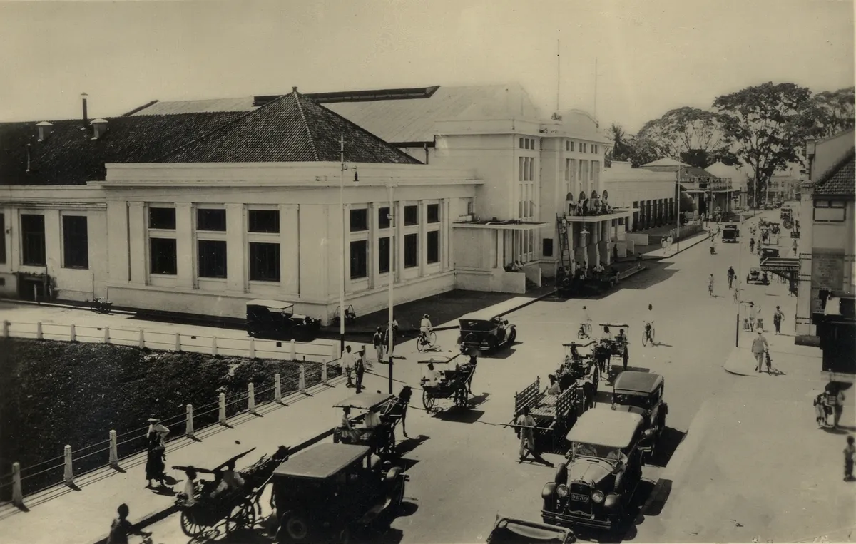 Gedung Sociteit Concordia atau Gedung Merdeka sekarang (foto istimewa)